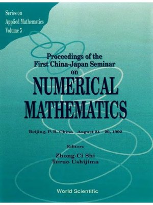 cover image of Numerical Mathematics--Proceedings of the First China-japan Joint Seminar